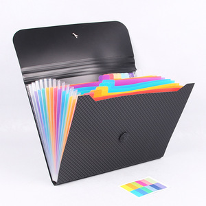 Carpeta de Archivos Expandible Tipo Acordeón, Personalizada, Tamaño Carta/A4, de PP, con 6/7 Bolsillos, para Oficina y Hogar - Product Image 3