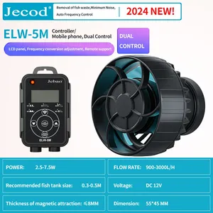 Bomba de Agua Jebao <span class=keywords><strong>ELW</strong></span> con Cilindro de Plástico Ecológico, Control por WiFi+APP+Manual, Ultra Silenciosa, Filtro para Acuario y Pecera - Product Image 3
