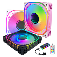 Nouveau design 2025 – Ventilateur RGB 120 mm OEM pour boîtier PC ATX, ventilateurs et refroidissement colorés pour ordinateur, ventilateur ARGB 12 V pour refroidisseur de processeur de jeu