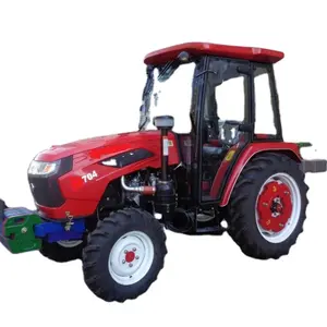 Traktor mini mesin pertanian Tiongkok untuk dijual 50hp traktor pertanian mini 4x4 traktor pertanian dengan pembelian