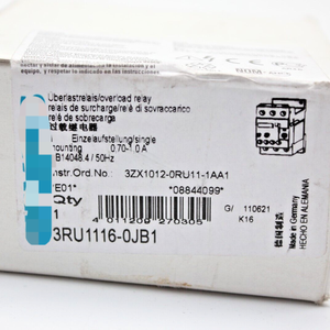 مستشعر 3RU1116-0JB1 جديد وأصلي متوفر في المستودع، وحدة تحكم قابلة للبرمجة PLC - Product Image 1