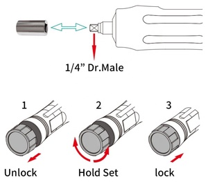 Adjustable Torque Industrial Grade <b>Screwdriver</b> <b>Bit</b> <b>Set</b> Customizable for DIY OEM OBM ODM Use Made in Taiwan - Product Image 4