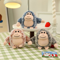 Pendentif en peluche de 4 pouces rembourré de coton PP, vente en gros, porte-clés de voiture, breloque pour sac à dos, accessoire de poupée, mignon, pour les 5-7 ans, unisexe, fabriqué en Chine