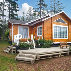 กระท่อมไม้แข็งพร้อมห้องใต้หลังคาสำหรับเกาะรีสอร์ทปรับแต่งได้เป็นมิตรกับสิ่งแวดล้อม - Product Image 3