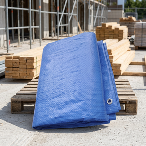 <b>Waterproof</b> Plain Craft Picnic Blanket UV Resistance Thick Tear Resistant Helmet Reinforced Hem PE Fabric Made HDPE <b>Material</b> - Product Image 3