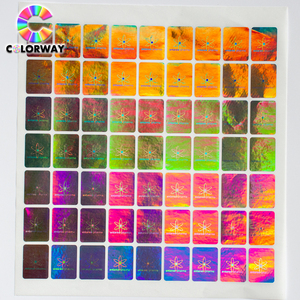 Tùy chỉnh in ấn cá nhân Hologram <span class=keywords><strong>Sticker</strong></span> tấm không thấm nước cầu vồng <span class=keywords><strong>Holographic</strong></span> lá hiệu ứng <span class=keywords><strong>Sticker</strong></span> Hãng sản xuất nhãn - Product Image 1