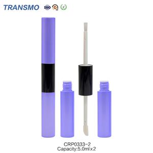 Tubes de gloss transparents à double embout avec pinceau, emballage de baume à lèvres, tubes de gloss uniques - Product Image 2