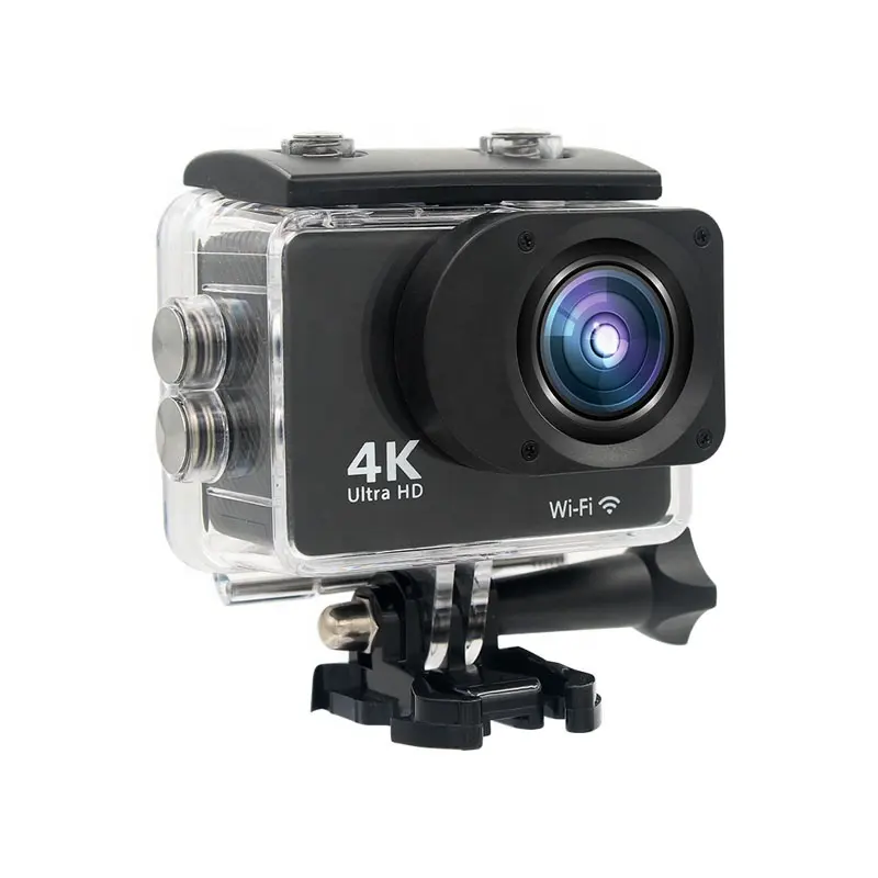 Manufacturer 2.0 inch hd portable 4K action camera remote control wifi waterproof sport camera