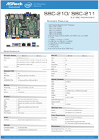 ASROCK SBC-210 SBC-211P-J SBC-210P Rev.1.09 E3845CPU SBC-210D SBC-210N SBC-210P Motherboard Industri Tertanam 3.5 Inci Stok Tersedia