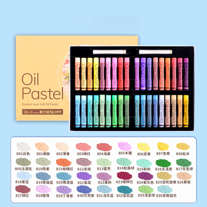 Juego de Pasteles al Óleo Ecológicos al por Mayor, Caja de Regalo de 24/36/48 Colores, Suaves, Brillantes, No Tóxicos, Seguros para Niños, Pintura Artística Profesional - Product Image 4