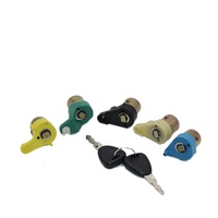 Ensemble de serrures de porte de haute qualité 5 pièces + 2 clés pour RENAULT KANGOO 97-10 7701472590