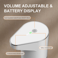 Distributeur de Savon Électrique Mural Intelligent avec Capteur, Bouteille en Verre à Pompe, Support Automatique pour Évier de Cuisine, Hôtel, Shampoing et Gel Douche