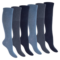 Chaussettes de sport pour hommes, jeunes, printemps, confortables, absorbant la transpiration, en coton et fibre de bambou, sans couture, antidérapantes, compression du genou, pour le football