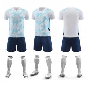 2025 Thailand maglia da calcio Set 100% poliestere sublimazione nome personalizzato stampa Top kit da calcio per i bambini per gli appassionati di giocatori - Product Image 5