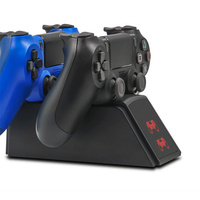 Support de chargeur double avec station de charge rapide et indicateur d'état Étui de manette de jeu pour PS4 pour PS4 Slim et pour PS4 Pro-Essential Game Acc