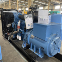 Groupe électrogène diesel à châssis ouvert YUCHAI YC6MJ500L-D21 300KW 375KVA avec ATS, démarrage électrique 24V DC, contrôleur Smartgen automatique
