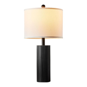 Modern Table Lamp Metal Body Off White Shade Touch Control Cordless LED <b>Decorative</b> <b>Light</b> Bedroom Desk Use - Product Image 5