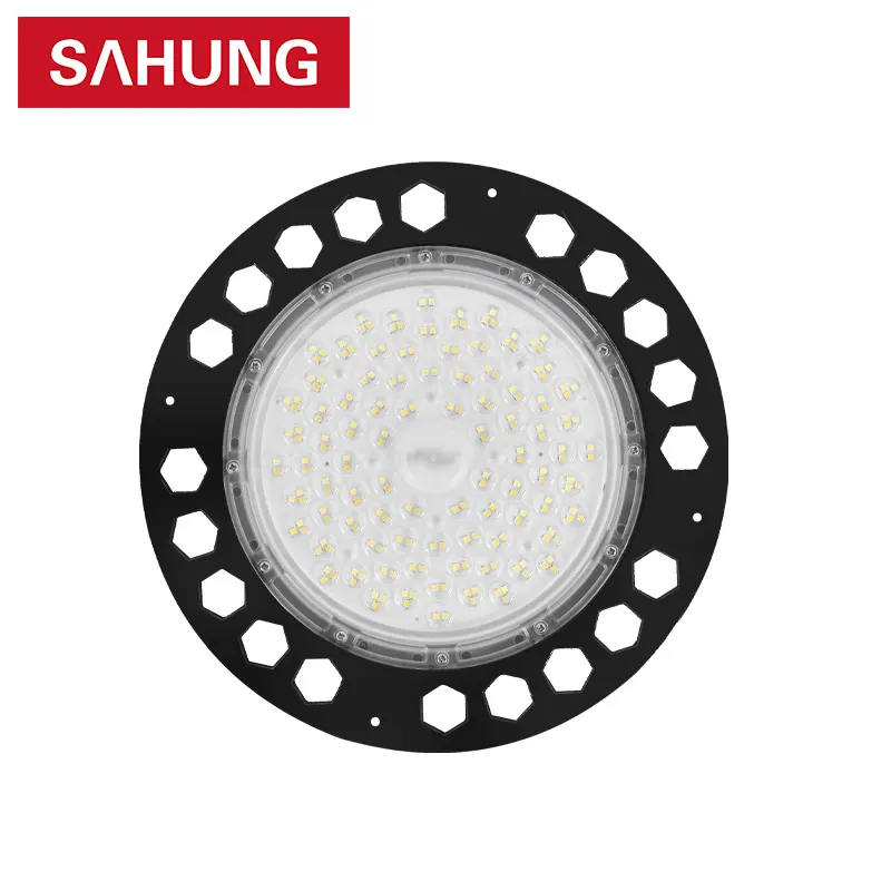 Warehouse Garage Market Lighting Super Bright Industrial Lighting UFO LED High Bay Light 100W 150W 200W Aluminum HighBay Lamp