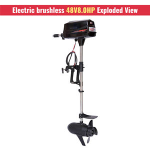<span class=keywords><strong>Moteur</strong></span> hors-bord électrique sans balais 48V 8.0HP 2200W, <span class=keywords><strong>moteur</strong></span> de <span class=keywords><strong>bateau</strong></span> robuste avec commande à barre pour bateaux pneumatiques - <span class=keywords><strong>Moteur</strong></span> de <span class=keywords><strong>bateau</strong></span> - Product Image 2