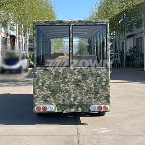 Autobús turístico eléctrico respetuoso con el medio ambiente del fabricante profesional para vehículos de turismo de parques y hoteles - Product Image 2