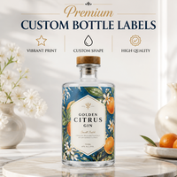 Étiquettes imprimées autocollantes en vinyle imperméable personnalisées, adaptées aux flacons, bocaux et contenants de lotion cosmétiques