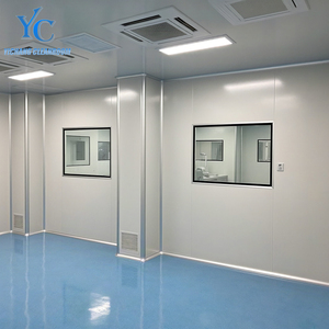Salles blanches d'installations GMP pour l'industrie Système de salle blanche Salle blanche Sol en PVC Services clés en main Système modulaire Salles de culture intérieures - Product Image 4
