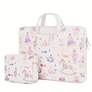 Sac pour ordinateur portable en cuir bleu moderne pour femmes, sac de travail pour ordinateur portable pour femmes avec livraison gratuite - Product Image 2