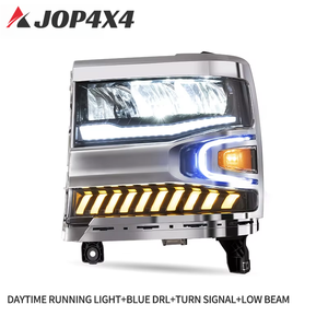 JOP4X4 usine pleine LED voiture phare séquentiel clignotant avant lampe 2016-2018 phares pour SILVERADO 1500 - Product Image 5