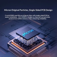Mémoire DDR5 5600 MHz Crucial 16/32/48 Go pour Ordinateur Portable, Puce Micron Originale, RAM pour Commandes en Gros, Accessoires Informatiques