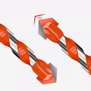 <span class=keywords><strong>Set</strong></span> mata bor benturan 3-12mm multifungsi, untuk kaca ubin keramik beton bata karbida segitiga lubang alat bor - Product Image 3