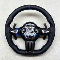 Volant en cuir pour BMW Série 3 Série 5 pour M3 M4 M5 M6 F30 F10 F15 F36 F01 F20 F22 F25 F31 F32 E70 E71 E90 X6