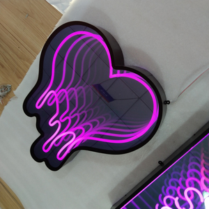 Love LED RGB Infinity Mirror Decorative Ambient Lights Factory Direct Supply, Custom Options Available - Product Image 2