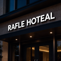Enseigne personnalisée en lettres 3D LED pour extérieur, lettres de logo de magasin éclairées par l'avant, façade en acrylique, retour en acier inoxydable, signalétique commerciale