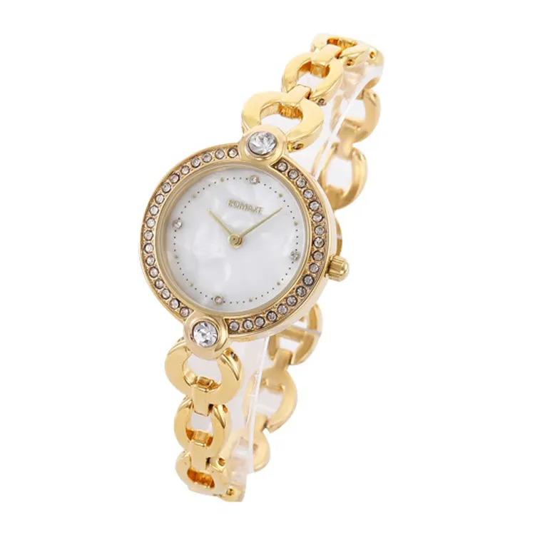 quartz watch men BOMAXE HOT Gold Jewelry Buckle Quartz Movement Best Sell Elegance Charm Women Diamond Watch