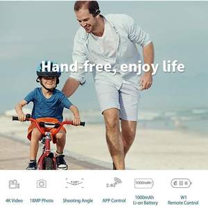 EP6 ORDRO 4K Wearable Video Camera 10x Optical 1080P 60FPS WiFi Hands-Off Webcam 32GB Memory MicroSD Media for Vlogging - Product Image 5