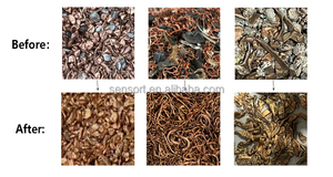 Công nghiệp màu phân loại máy cho Zorba nhôm Đồng phế liệu kim loại tách - Product Image 3