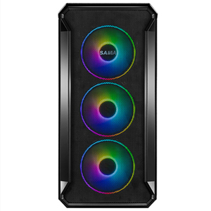 사마 금속 메쉬 마이크로 ATX 케이스 fashional 마이크로 ATX 게임 케이스 강화 게임 컴퓨터 케이스 - Product Image 2