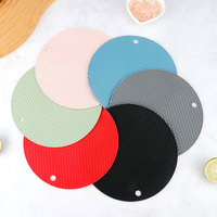 Tapis de protection en silicone alvéolé pour casseroles et ouvre-bocaux, résistant à la chaleur, fourni directement par l'usine
