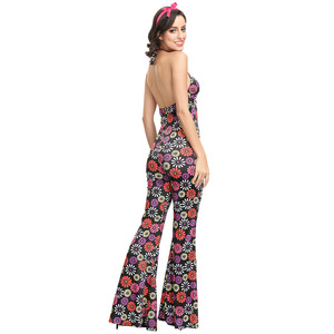 Disfraces <span class=keywords><strong>de</strong></span> Carnaval para mujer 90S Adulto Hip-hop Artista Retro Disco Hippie Halloween Cosplay Disfraz - Product Image 2
