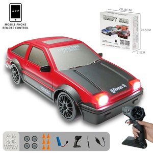 Auto de Carreras a Control Remoto de Alta Velocidad 15km/h 2.4G, Modelo de Auto de Derrape RC, Listo para Usar en Interiores y Exteriores - Product Image 5