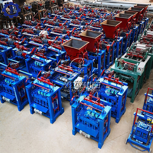 Machine semi-automatique 4-35a pour la fabrication de briques à économie de main-d 'œuvre Machine personnalisée pour la fabrication de blocs de briques de pavage creux en <span class=keywords><strong>béton</strong></span> - Product Image 6