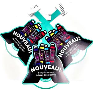 Etiqueta Adhesiva de Vinilo Personalizada con Movimiento Oscilante y Resorte, Resistente al Agua, para Exhibición en Estantes de Tiendas y Uso Artesanal - Product Image 6