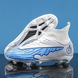 Nouvelles Chaussures de Football Unisexe Superfly Originales à <span class=keywords><strong>Crampons</strong></span> Haute Tige SG pour Terrains Gazonnés et Extérieurs, Type Chaussette, Baskets de Futsal - Product Image 4