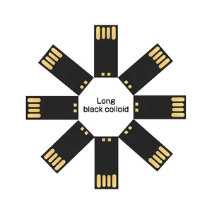 Không thấm nước USB Memory Stick UDP chip 1GB 2GB 4GB 8GB 16GB 32GB USB trường hợp USB Flash Drive duplicator UDP chip