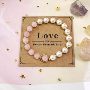Pulsera de Piedra Natural con Cuentas de Vidrio Coloridas para Equilibrio Emocional, Joyería de Marca Privada sin Costuras, Personalización para Pedidos al por Mayor - Product Image 3