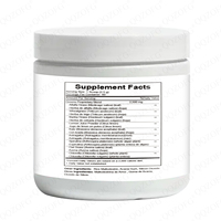 Poudre de mélange de plantes vertes naturelles en gros OEM 150g avec supplément à base d'alfalfa, d'herbe de blé et d'herbes aromatiques