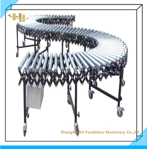 Sistema di trasporto a rulli flessibili a gravità per il trasferimento di cartoni e <span class=keywords><strong>la</strong></span> gestione del flusso in magazzino nell'industria della logistica - Product Image 3