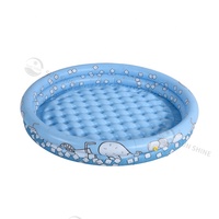 Piscine gonflable portable Sunshine New Outdoor Sprinkle Splash Play Pool, éco-responsable, en PVC, fond à bulles, pour enfants, épaisseur 0,23 mm