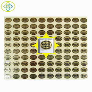 Made in China 表示ラベル 楕円・長方形ステッカー 倉庫FBA梱包用 - Product Image 6