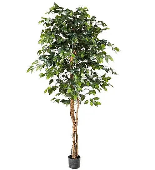 Nearly Natural 6ft. Ficus Artificial Trees 72in Green